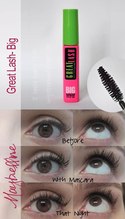 Maybelline Great Lash, Big Lashes, Review