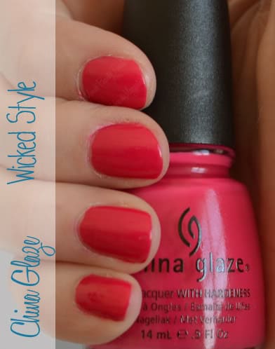 China Glaze Wicked Style Nail Polish china glaze wicked style nail polish swatch