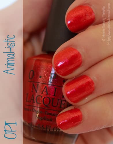 opi, animalistic, animal-istic, swatch, review
