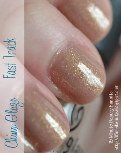 China Glaze Fast Track, swatch, review