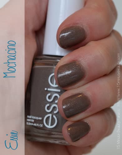 Essie Mochacino Nail Polish, swatch, review