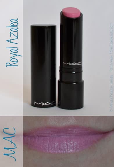 MAC Sheen Supreme Lipstick Review swatch