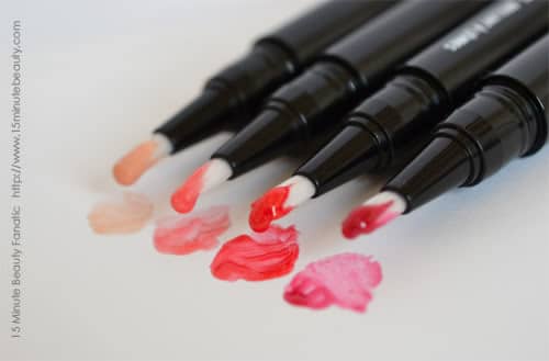 lippie love, mac sheen supreme lipglasses swatch and review