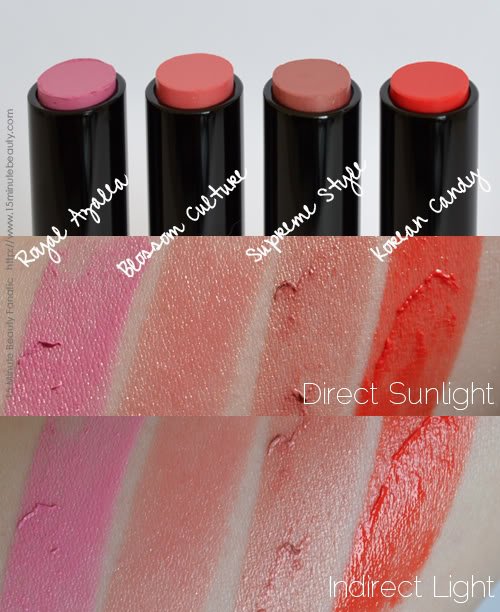 MAC Sheen Supreme Lipstick Review swatch