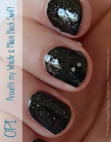 OPI Pirouette My Whistle Swatch and review