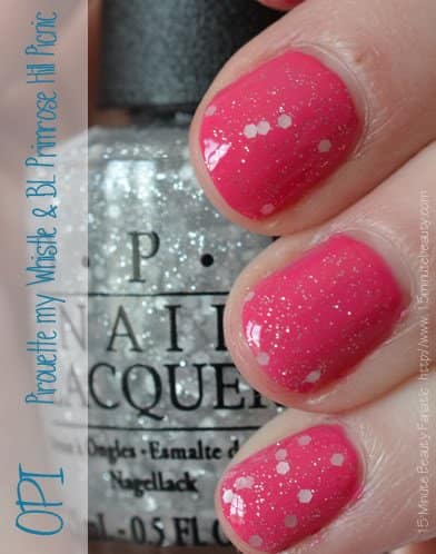 OPI Pirouette My Whistle Swatch and review