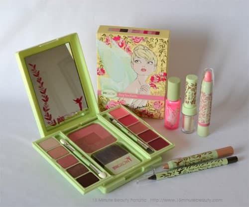 pixi, pixiglow, tinkerbelle, target, makeup collection, review, swatch, Tinker Bell