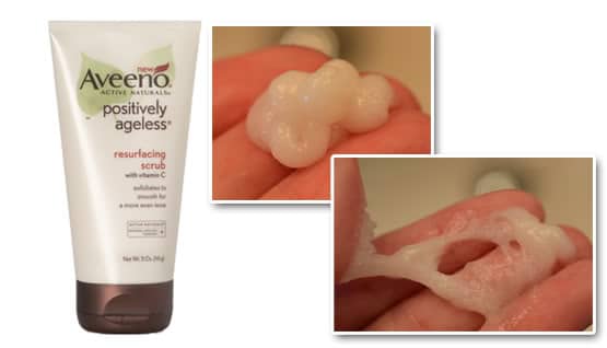 Aveeno Positively Ageless Resurfacing Scrub Review