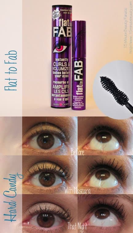 Hard Candy Flat to Fab Mascara Review