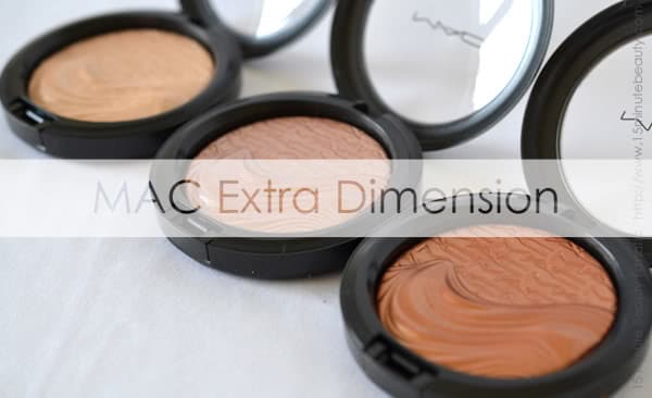 MAC Extra Dimension Highlighter review and swatch