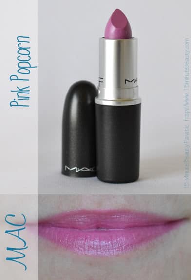 MAC Pink Popcorn Lipstick swatch