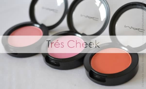 Review and Swatches of 3 new MAC Tres Cheek Limited Edition Blushes: Lovecloud, Peony Petal and Modern Mandarin