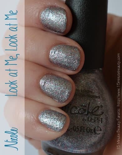 Nicole Look at Me, Look at Me, swatch, review