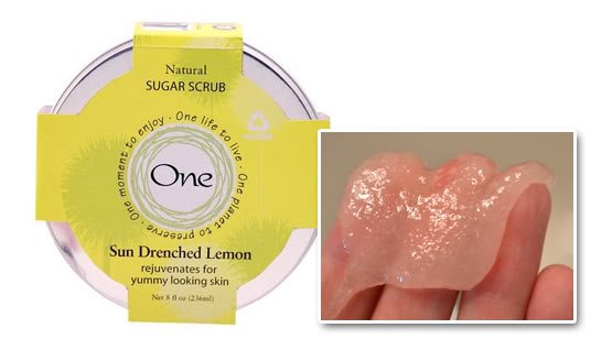 One Sun Drenched Lemon Sugar Scrub review