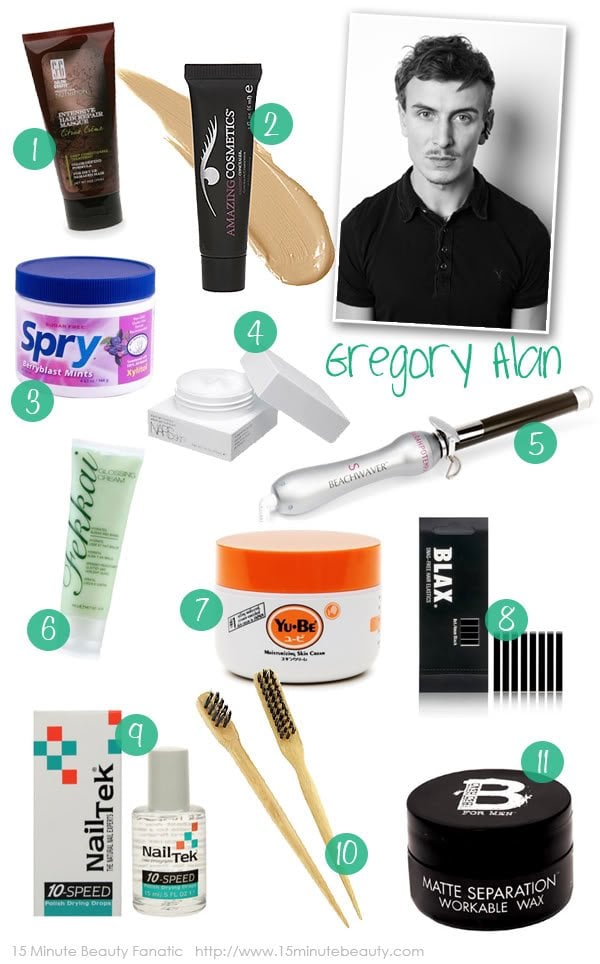 The Favorite Products of Beauty Experts: Gregory Alan The Favorite Products of Beauty Experts: Gregory Alan