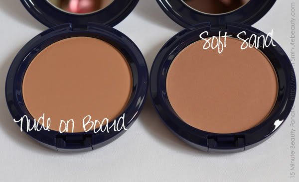 MAC Hey Sailor Bronzers: Nude on Board and Soft Sand swatch and review