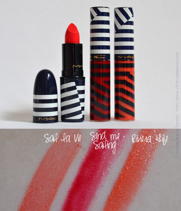 Mac Hey Sailor Lippies Swatch Review