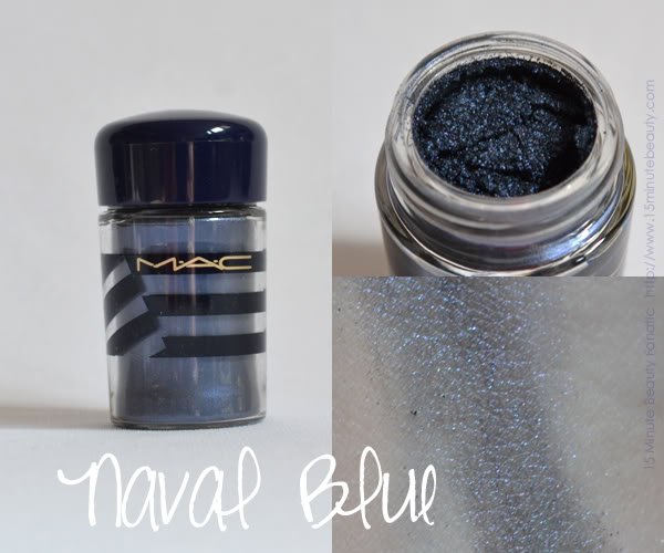 MAC Hey Sailor: Naval Blue Pigment swatch