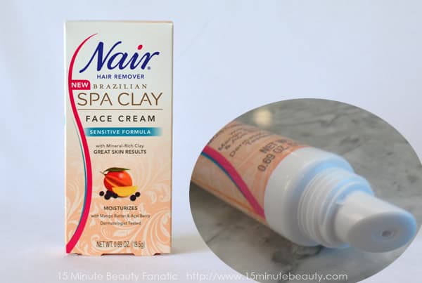 Nair Brazilian Spa Clay Face Cream Hair Remover Review Nair Brazilian Spa Clay Face Cream Hair Remover Review