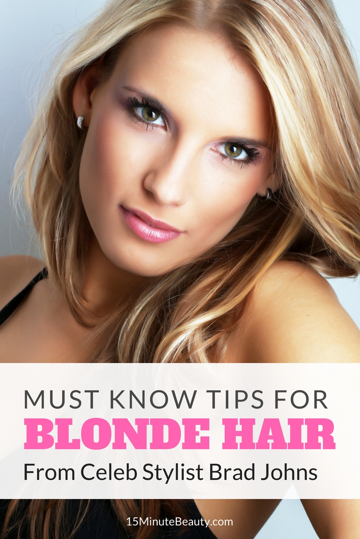 Hacks to keep your hair blonde