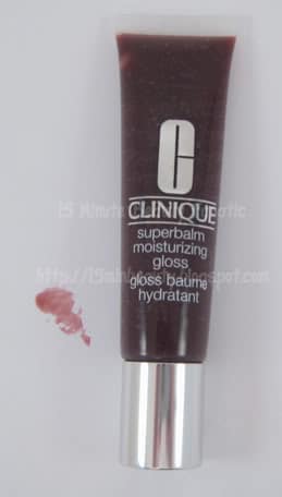 clinique black honey lip gloss, sephora exclusive, review