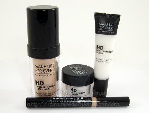 MUFE, Make Up For Ever, Forever, HD, Foundation, concealer, primer, powder, review