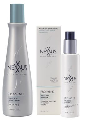 Nexxus ProMend, review, shampoo, conditioner, split end cure