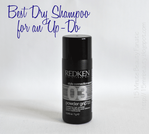 the best dry shampoo to use in an updo