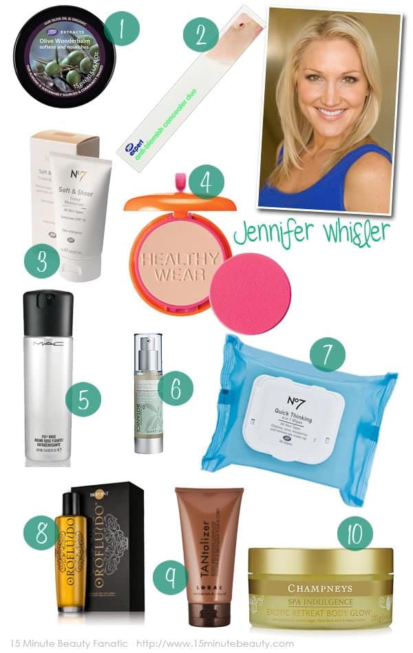 The Favorite Products of Beauty Experts: Jennifer Whisler The Favorite Products of Beauty Experts: Jennifer Whisler