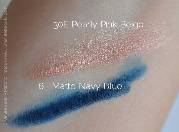 MUFE, Make Up For Ever, Aqua Shadow, Review, navy, pink beige, swatch MUFE, Make Up For Ever, Aqua Shadow, Review, navy, pink beige, swatch
