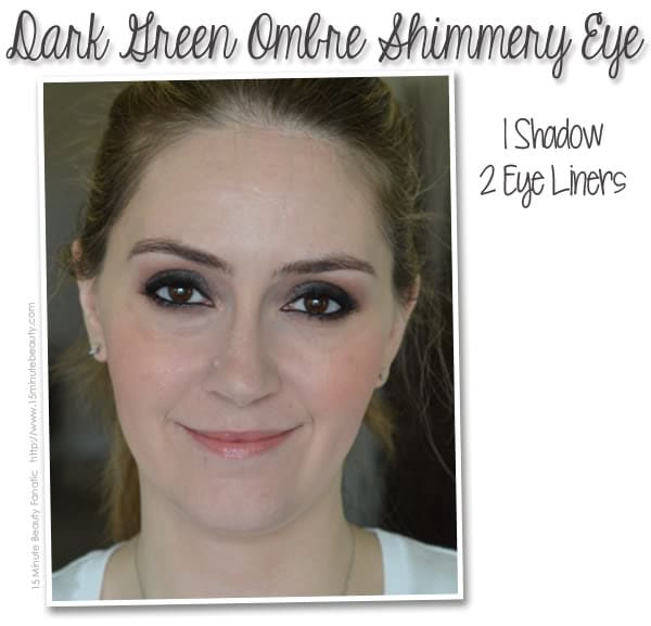 green smoky eye