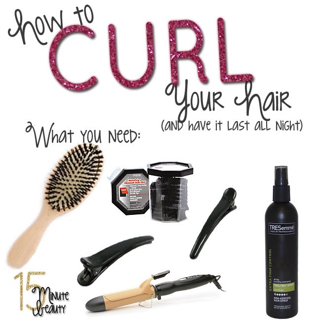 how to keep your hair curled all night long