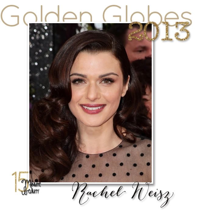 Rachel Weisz's Hair at the 2013 Golden Globe Awards