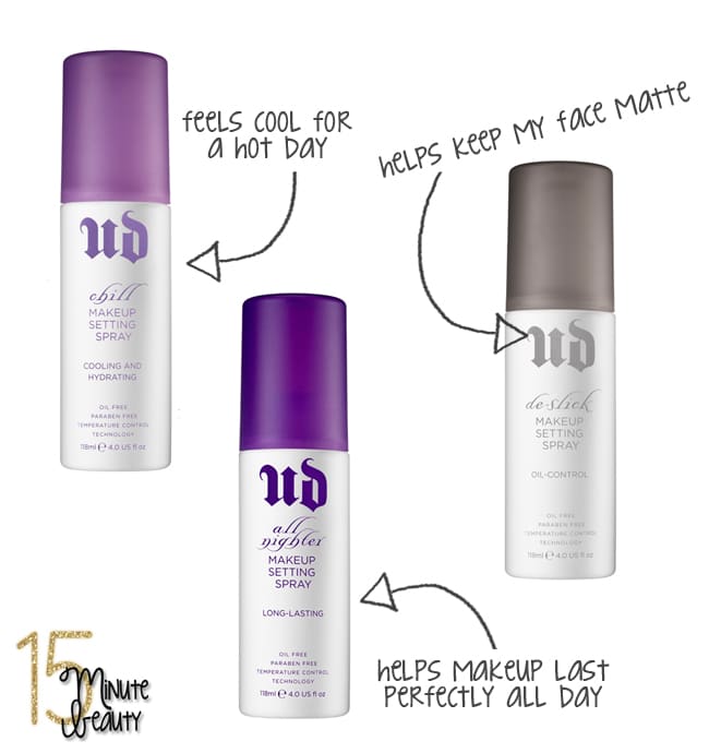 Urban Decay Makeup Setting Sprays Review