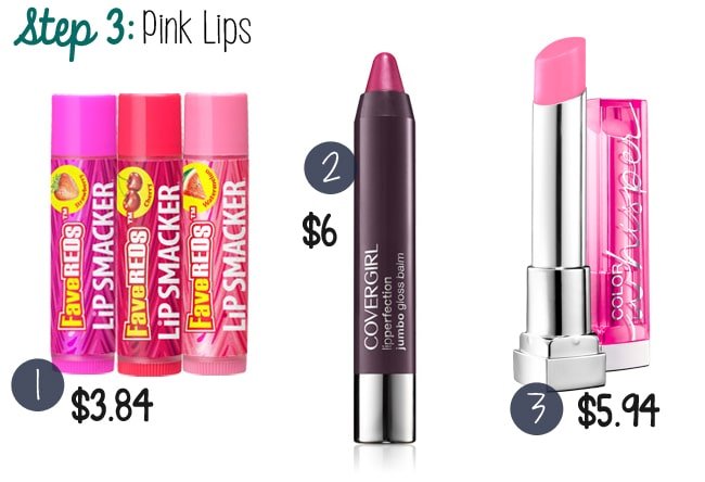 Easy Pink lippies