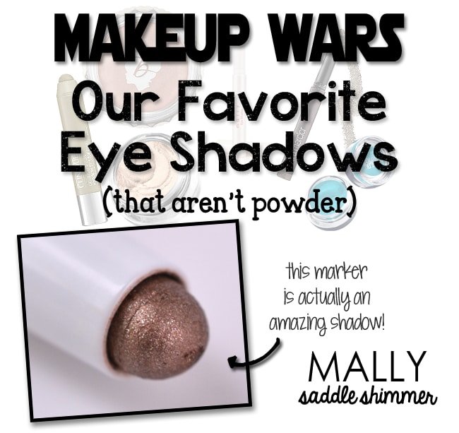 Favorite Cream Eye Shadow: Mally Saddle Shimmer Swatch and Review