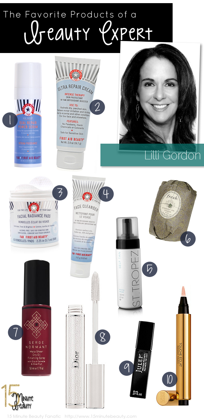 Lilli Gordon of First Aid Beauty share her favorite beauty products