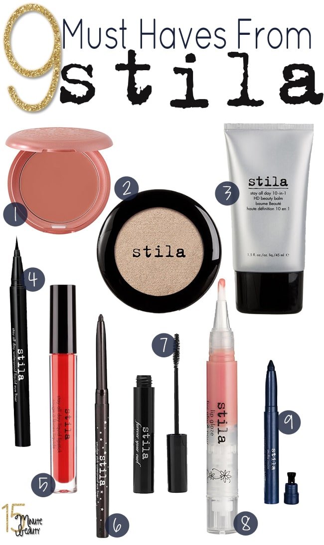 Favorite Stila Cosmetic Products