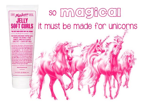 Unicorn hair gel