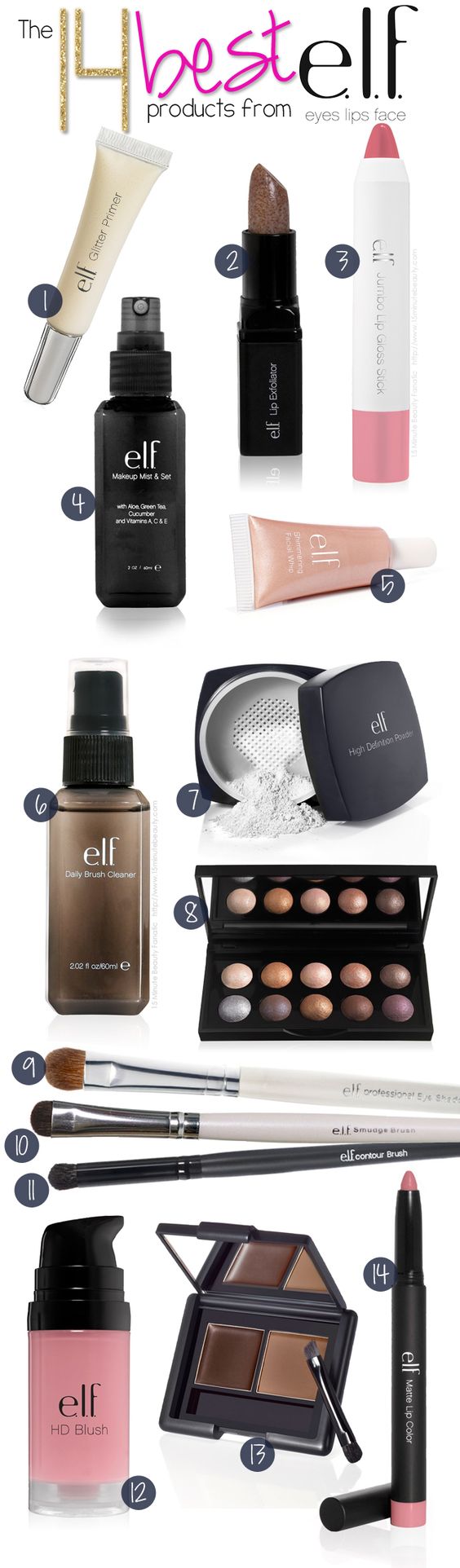 best elf makeup products