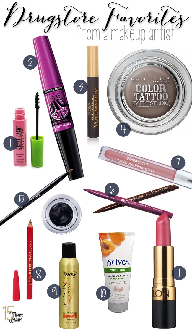 Makeup Artist Favorite Drugstore Makeup