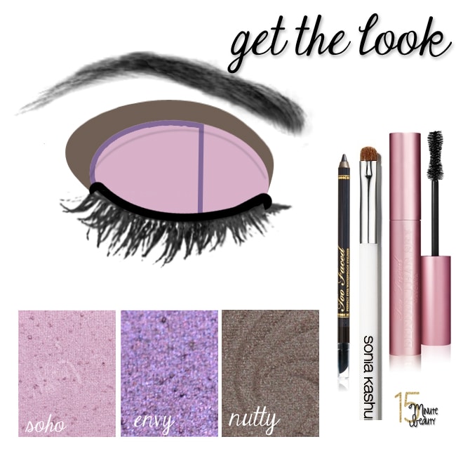 soft purple eye tutorial