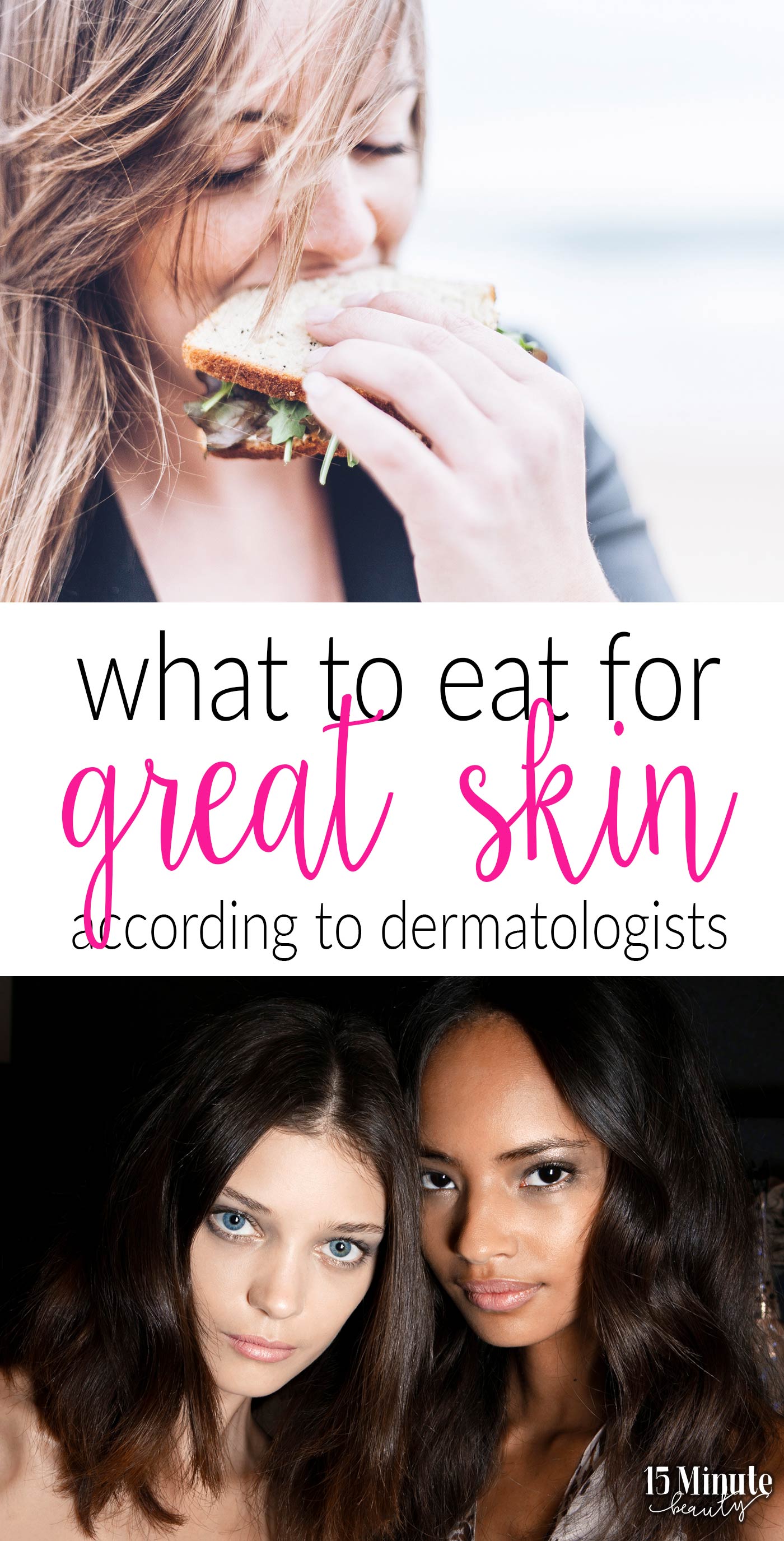 what you should have in your diet to have great skin