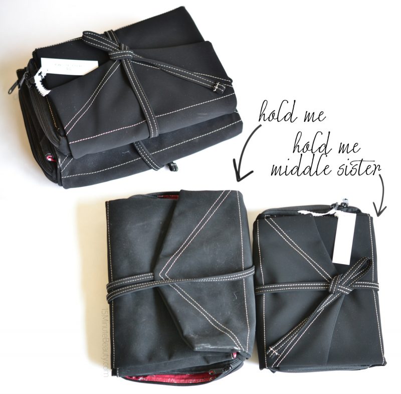 The Hold Me Bag Middle Sister size comparison