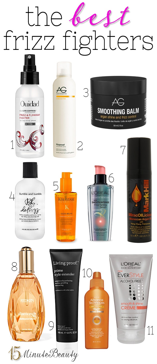 best anti-frizzy hair products