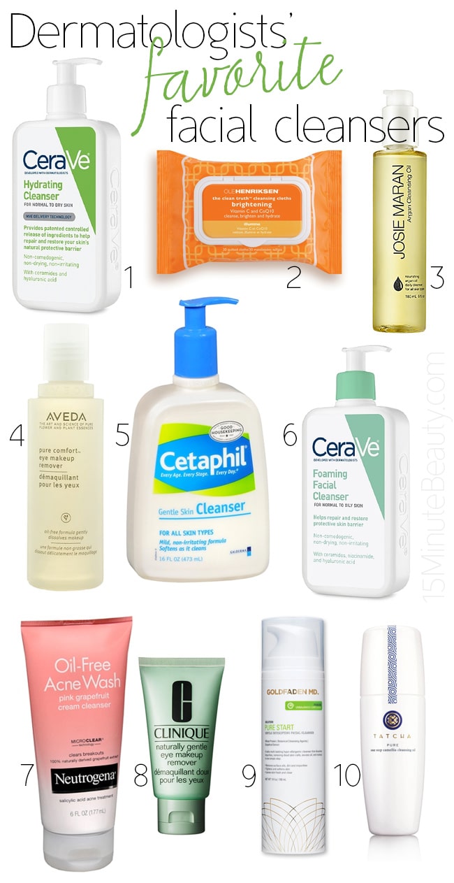 dermatologist favorite face wash