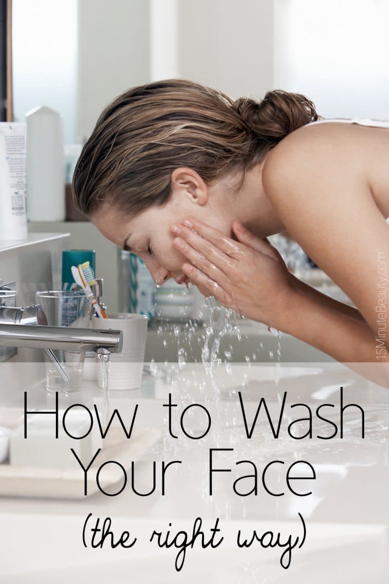 Dermatologist Face Washing Tips