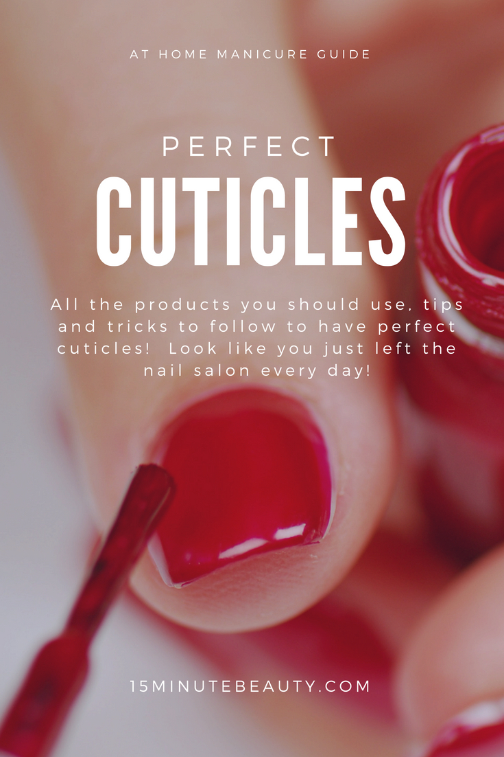 my favorite at home cuticle products