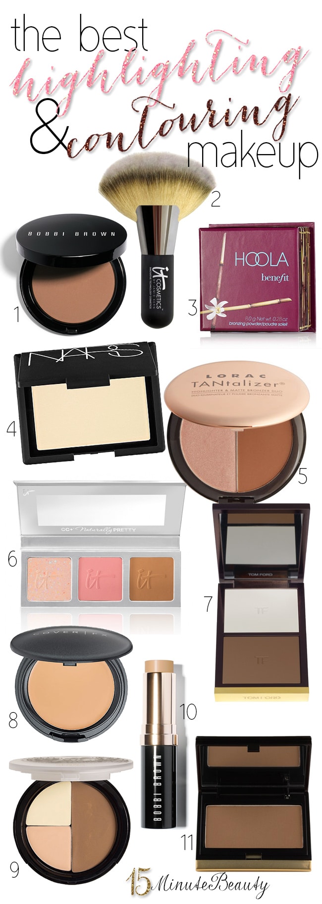 Favorite Contouring and Highlighting Products of Makeup Artist