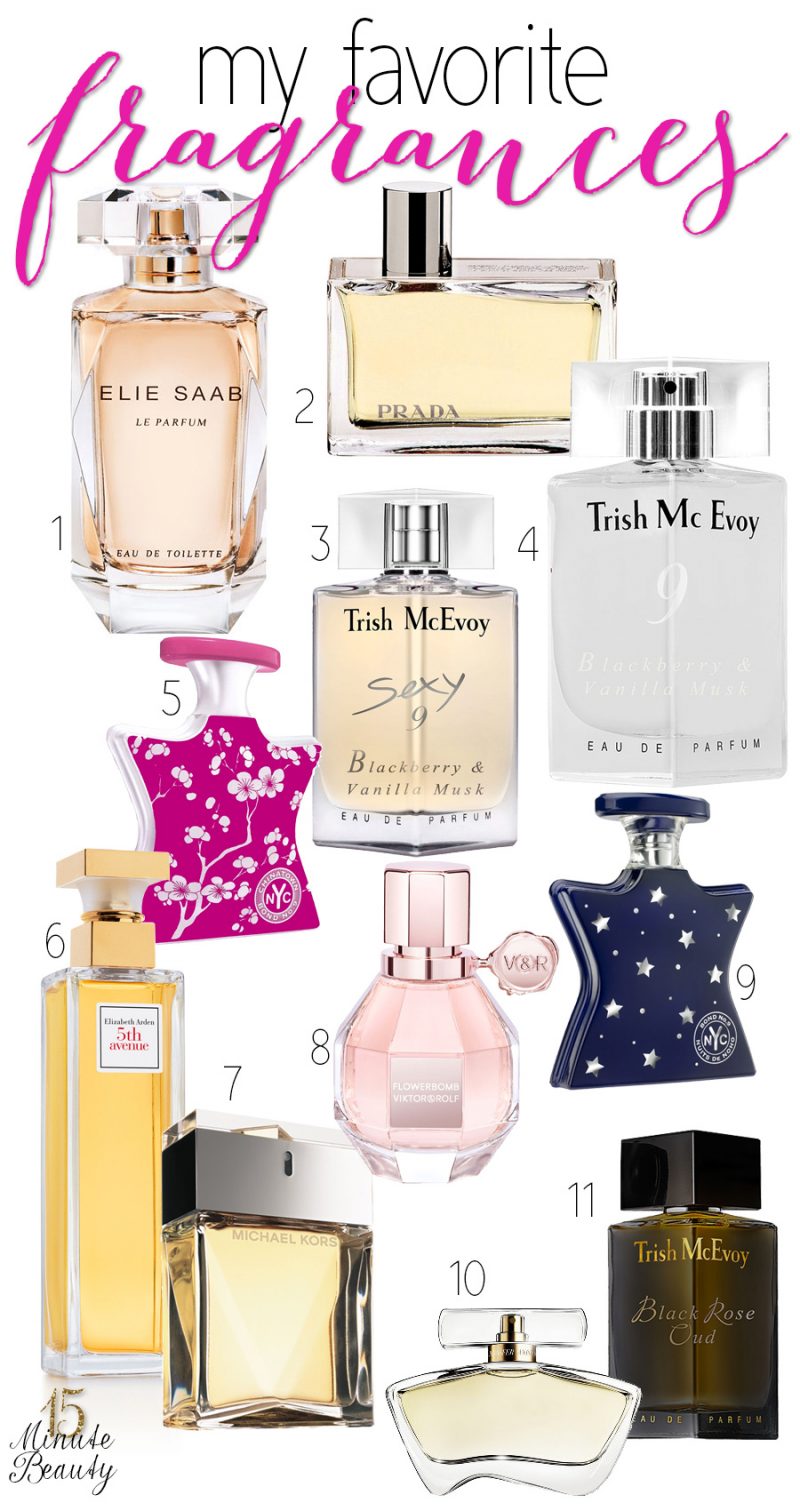 Beauty Blogger Favorite Perfumes